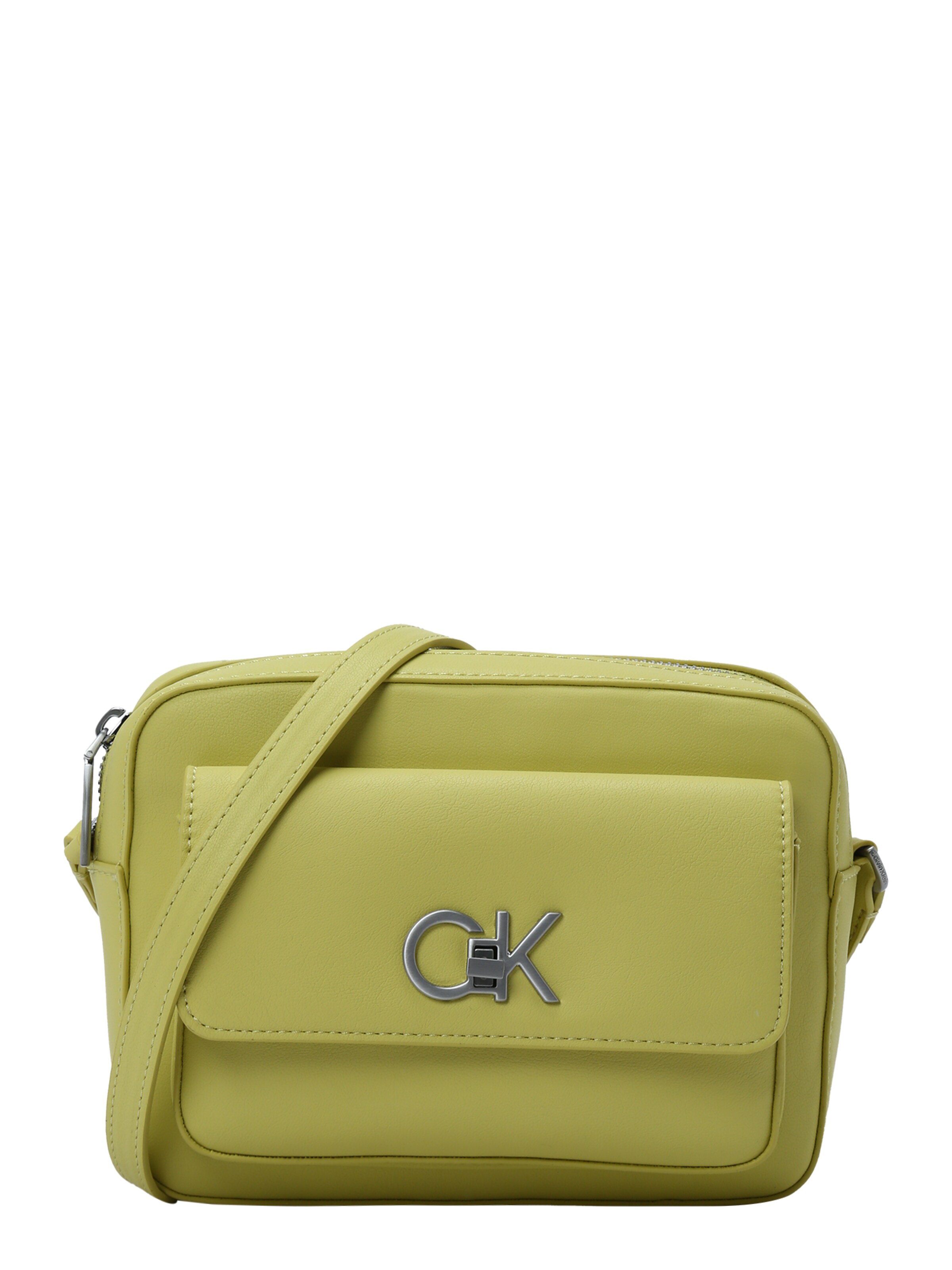 Sac à bandoulière Calvin Klein en jaune : devant