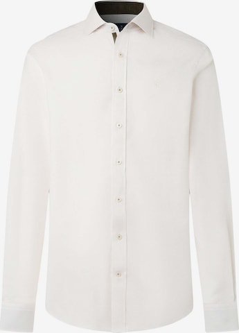 Hackett London Regular fit Button Up Shirt in White: front