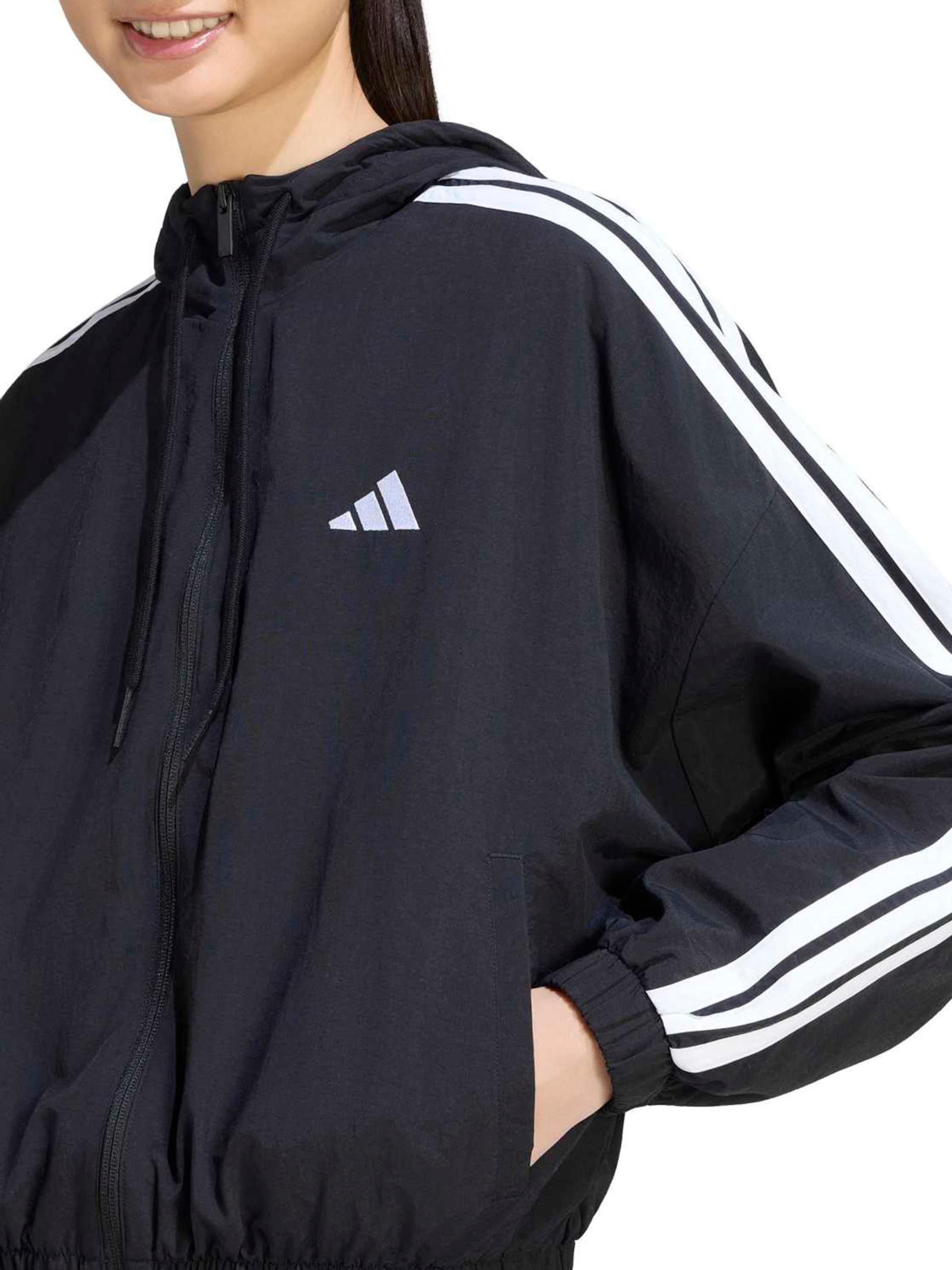 ADIDAS SPORTSWEAR Športna jakna | črna barva