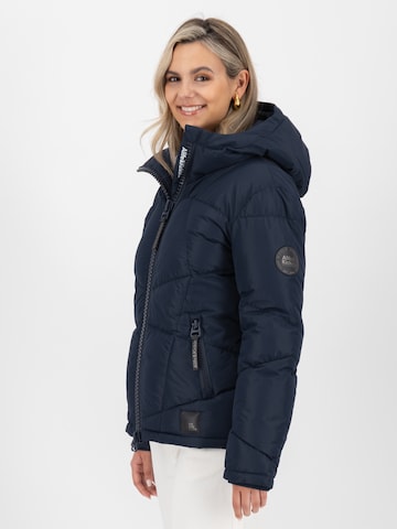 Alife and Kickin Winter Jacket 'Kasandra' in Blue