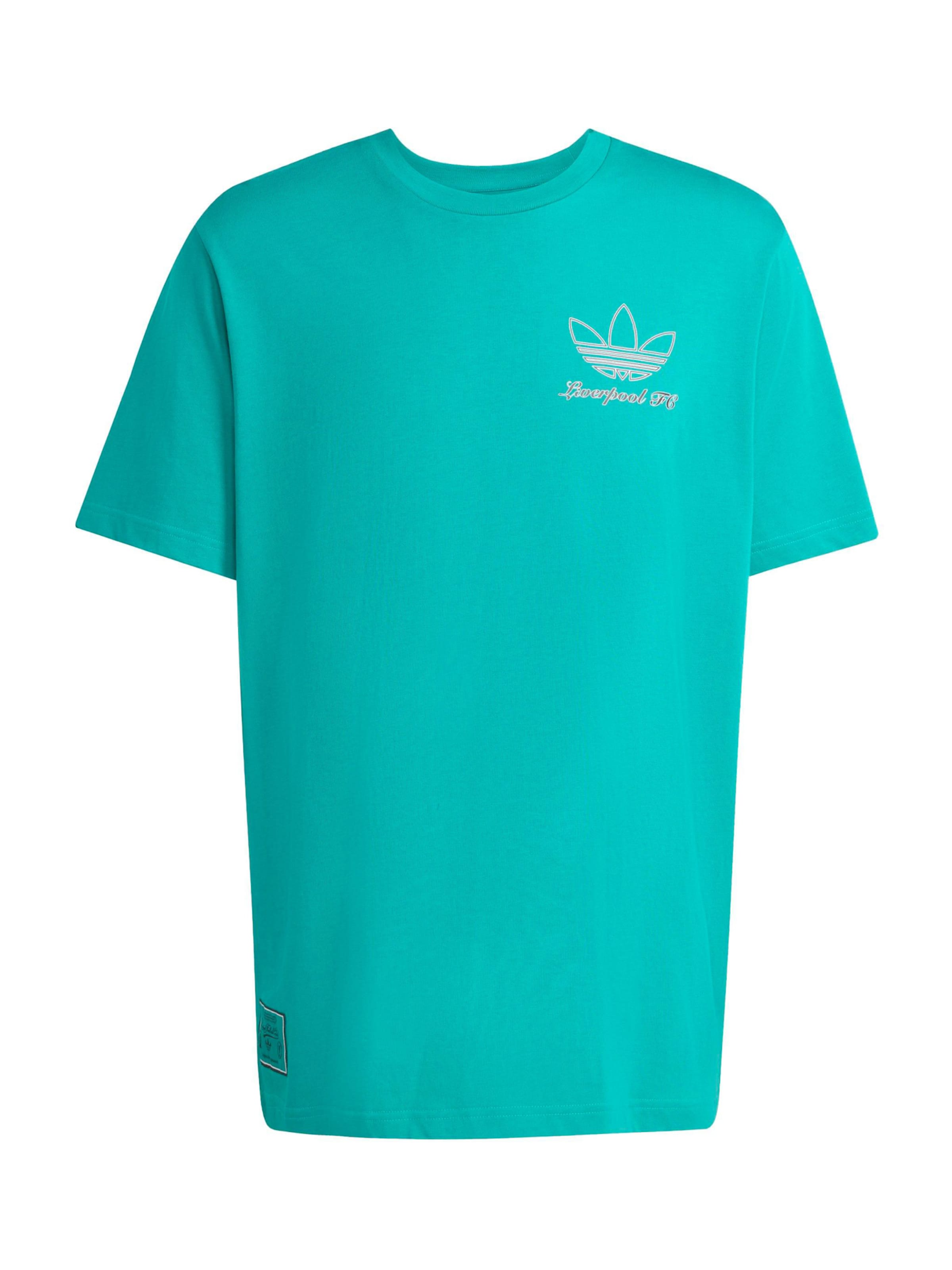 ADIDAS PERFORMANCE Функционална тениска 'Liverpool FC' в зелено: отпред