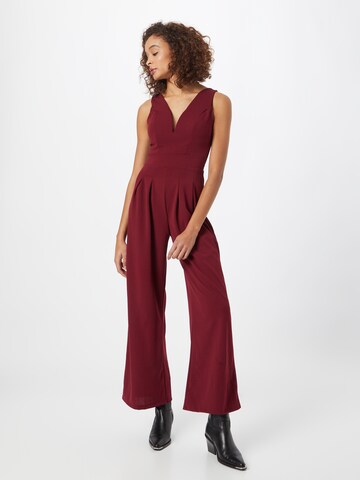 WAL G. Jumpsuit 'GLORY' in Rot: predná strana