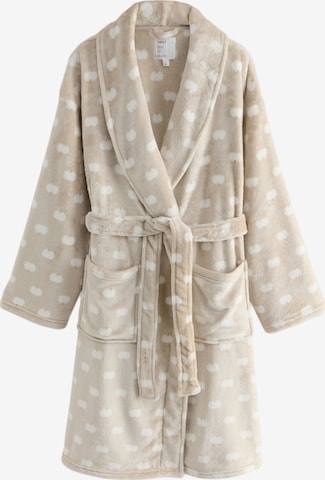 smėlio Next Ilgas vonios chalatas: priekis