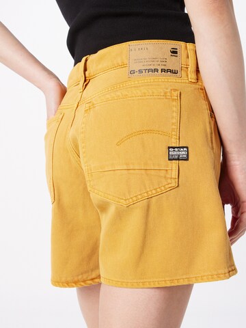 Regular Pantalon 'Judee' G-Star RAW en jaune