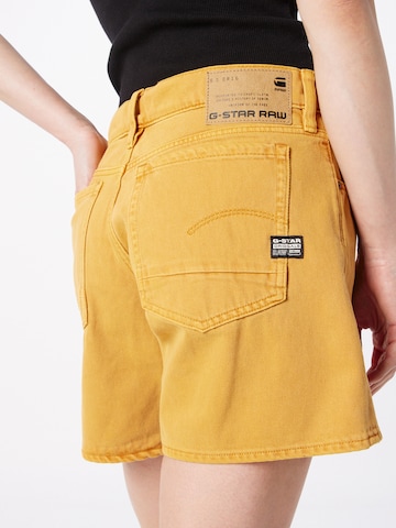 G-Star RAW - regular Pantalón 'Judee' en amarillo