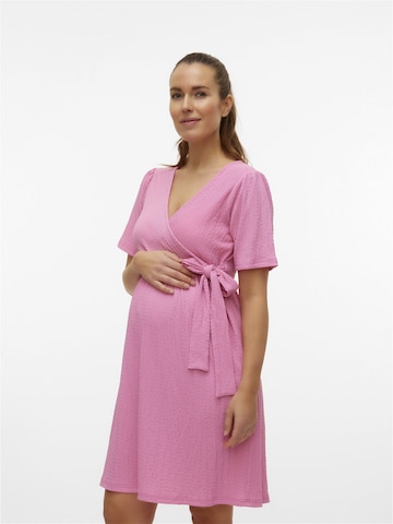 MAMALICIOUS Φόρεμα 'LIMA' σε ροζ: μπροστά
