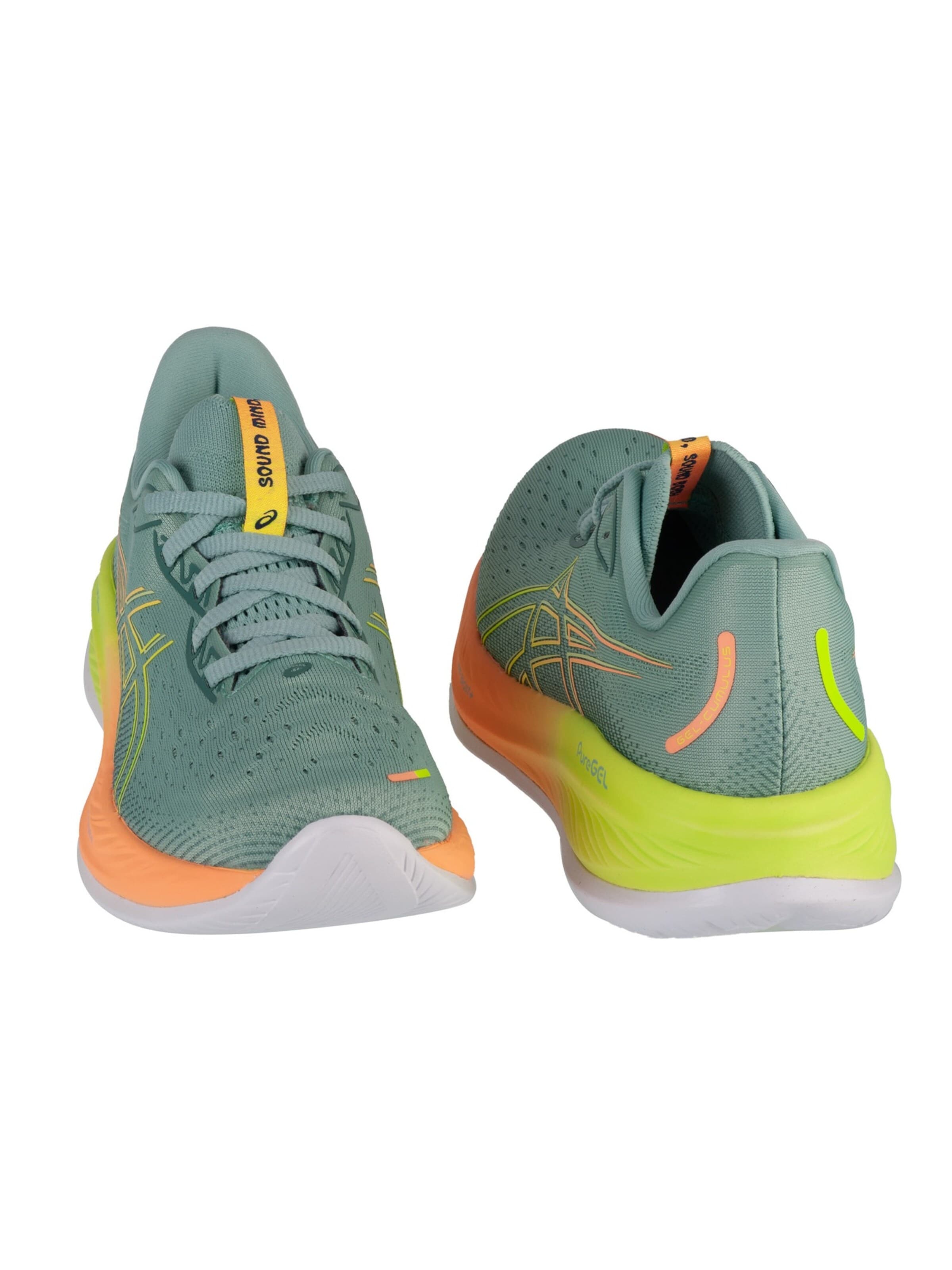 Chaussure de course 'ASICS Gel-Cumulus 26 Paris' ASICS en vert