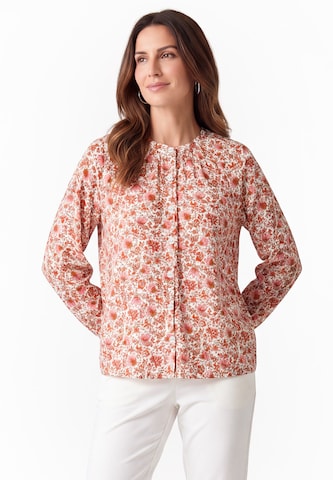 Usha - Blusa en rojo: frente