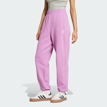ADIDAS ORIGINALS Tapered Broek 'Essentials' in Lila: voorkant