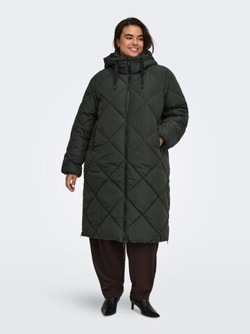 Manteau d’hiver 'CARMaggi' ONLY Carmakoma en gris