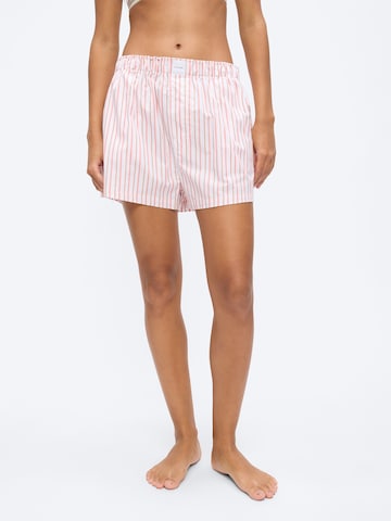 Pantaloncini da pigiama di Calvin Klein Underwear in arancione: frontale