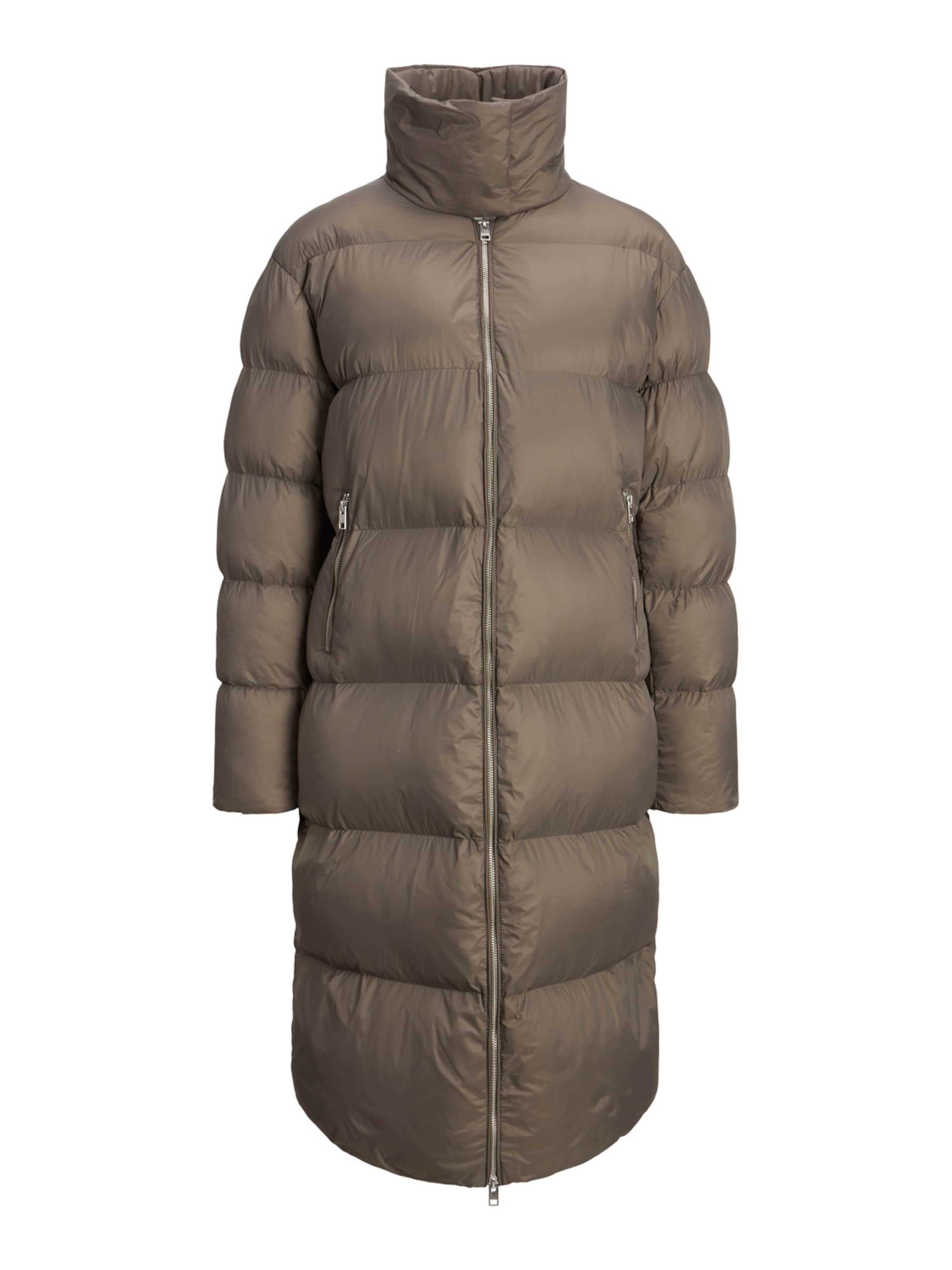 Palton de iarnă 'Ellie' de la JJXX pe maro: față