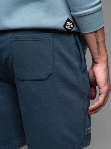 Ombre Loose fit Trousers in Blue