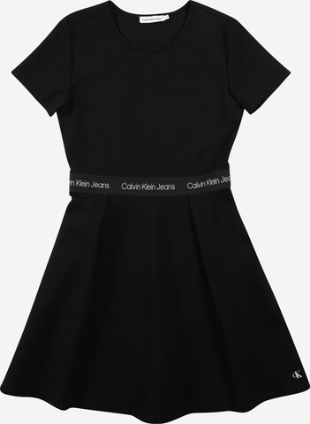 Calvin Klein Jeans Рокля в черно: отпред