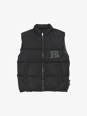 John Richmond Vest 'JR' in Black: front