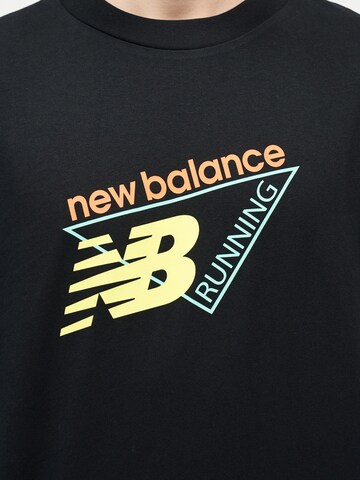 new balance Футболка 'Classic' в Черный