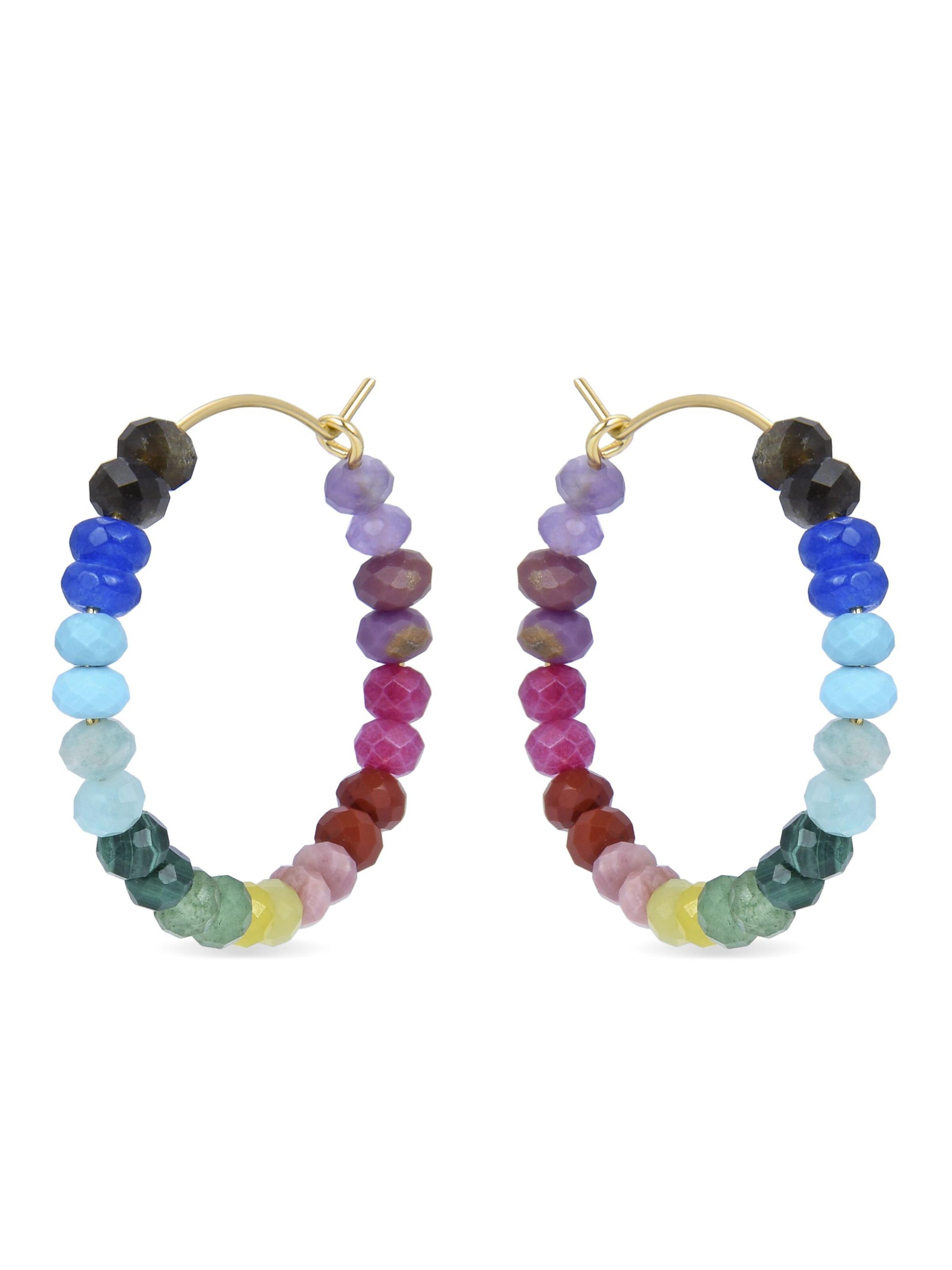 Luxenter - Pendientes 'Keem' en oro