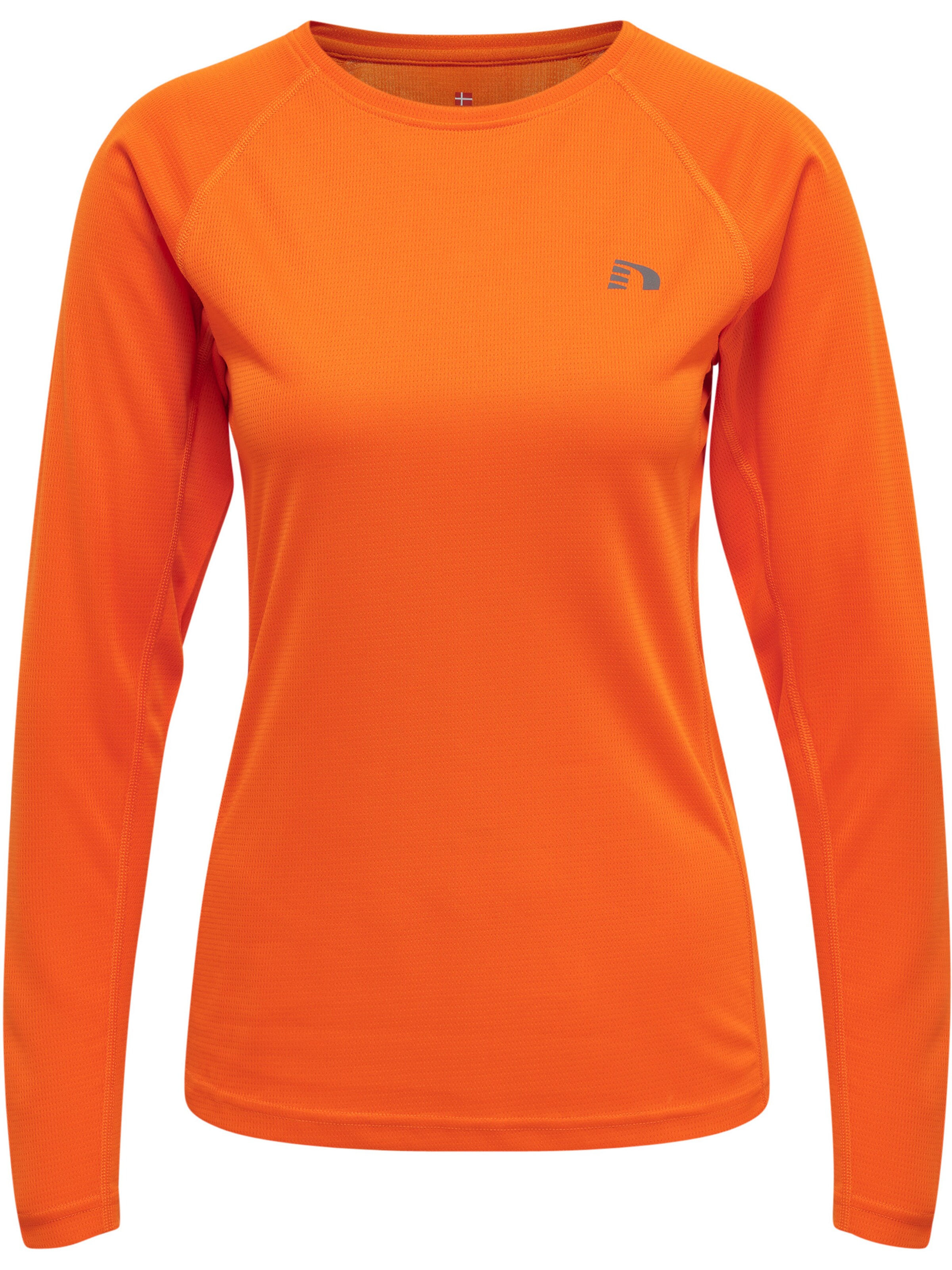 Newline Sportief sweatshirt in Oranje: voorkant
