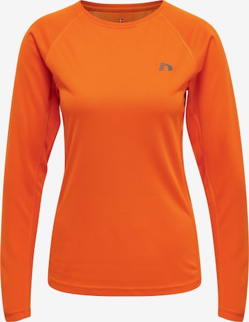 Newline Performance shirt in Orange: front