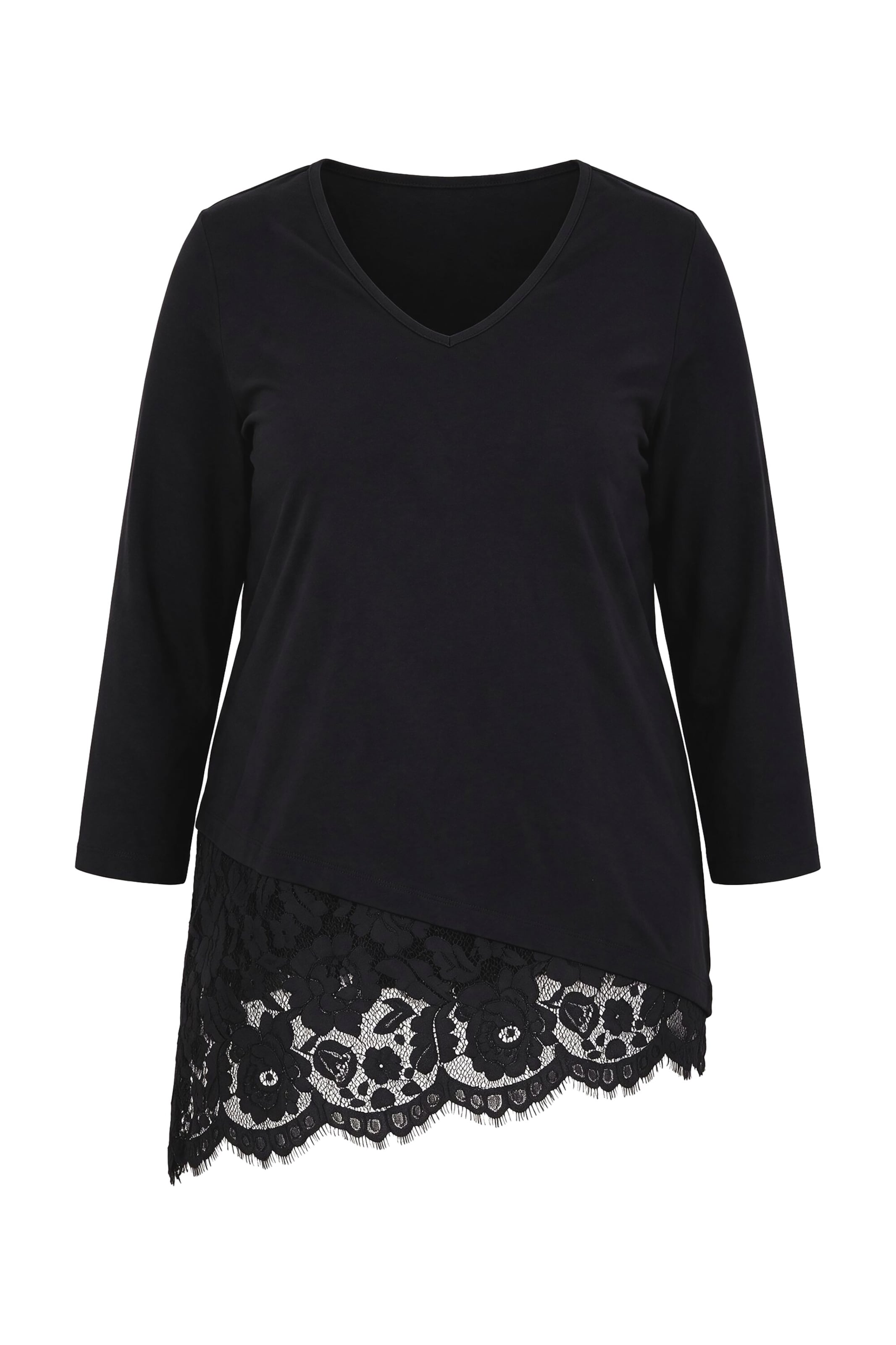 MIAMODA Shirt in Black: front