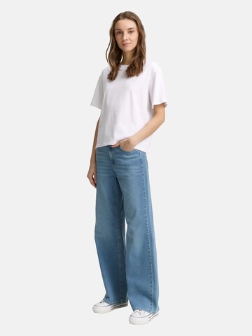 Maglietta di TOM TAILOR DENIM in bianco