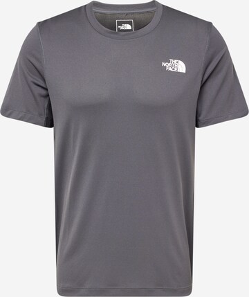 T-Shirt fonctionnel THE NORTH FACE en gris : devant