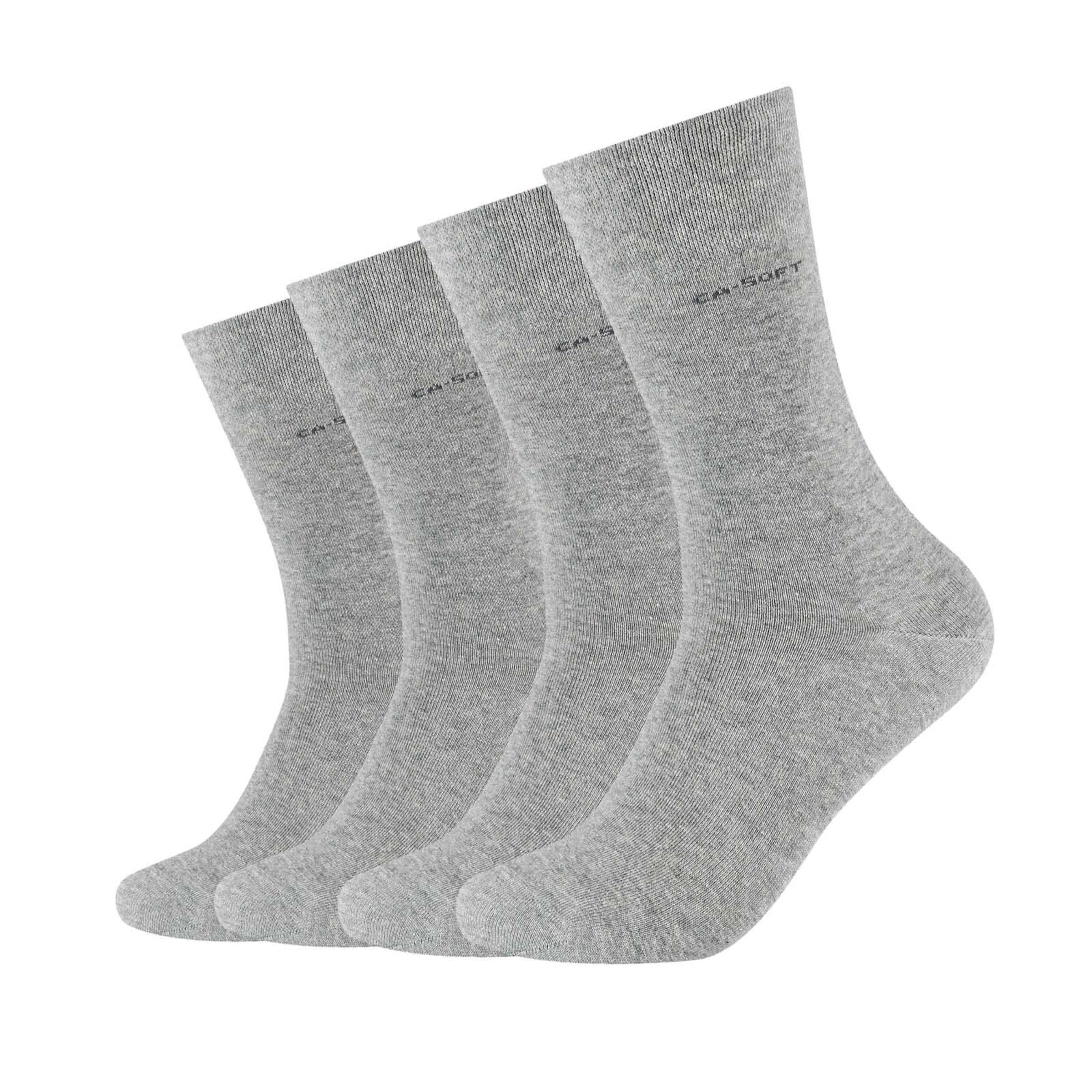 camano Socks in Grey: front