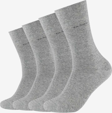 camano Socks in Grey: front