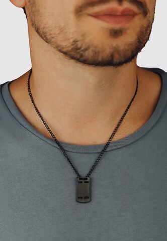 Steelwear Necklace 'Buenos Aires' in Black: front