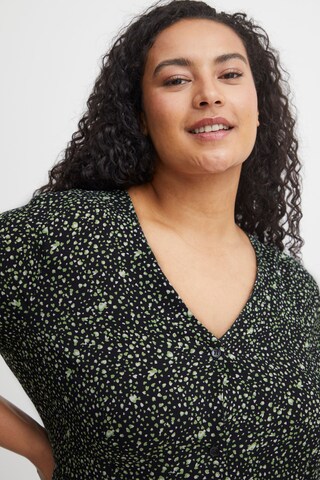 Fransa Curve - Vestido 'Elise' en verde