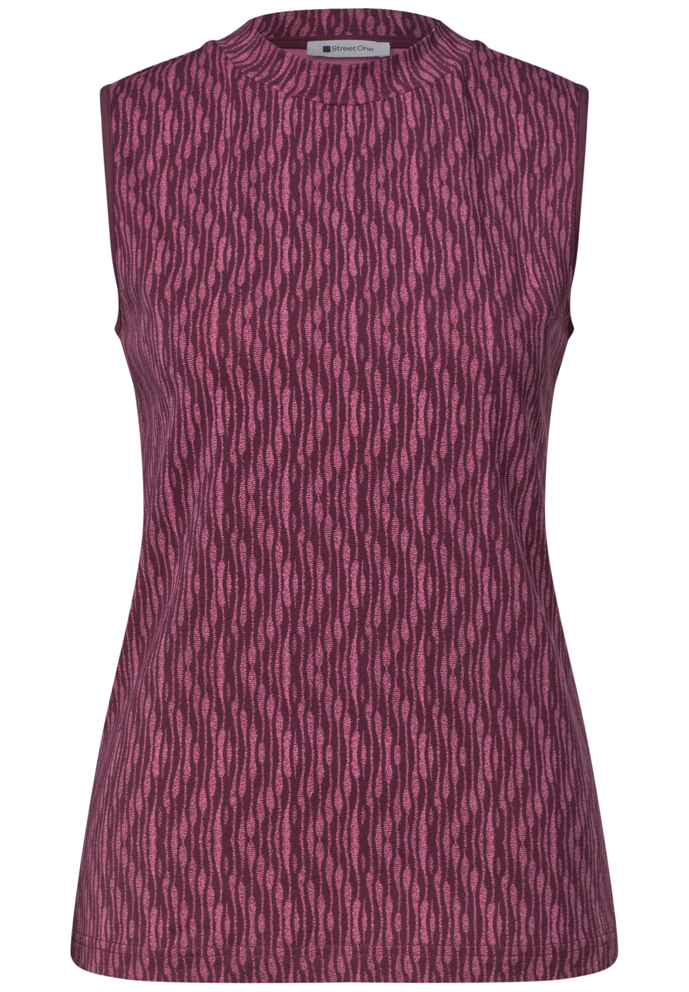 Haut STREET ONE en violet : devant