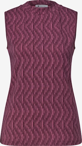 Haut STREET ONE en violet : devant