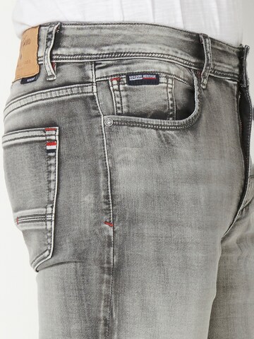 Coupe slim Jean KOROSHI en gris