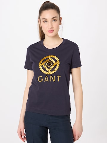 GANT T-Shirt in Blau: predná strana