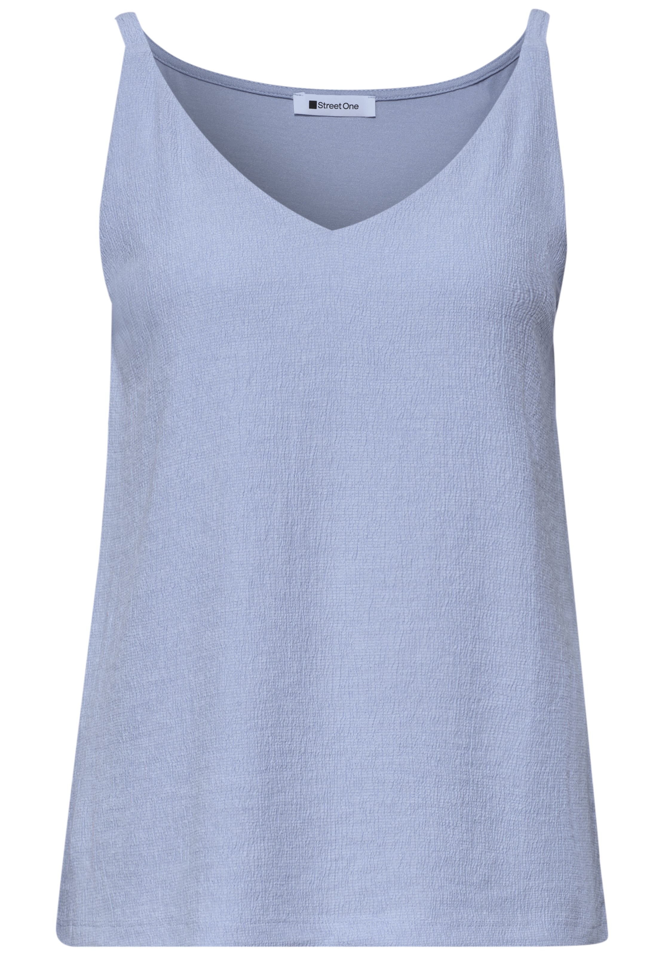 STREET ONE Top in Blau: Vorderseite