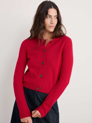 Seasalt Cornwall Cardigan 'Tern Tide' i rød: forside