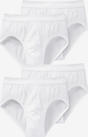 SCHIESSER Slip 'Authentic' in White: front