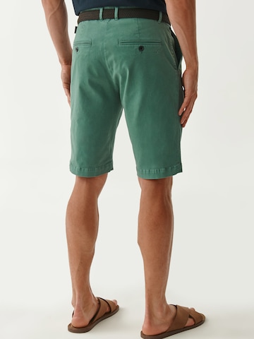 TATUUM Regularen Chino hlače 'JOE 1' | zelena barva
