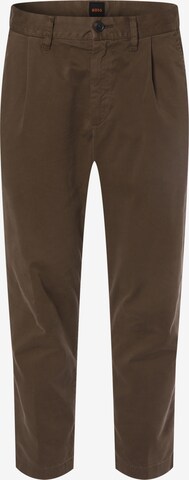 BOSS Slim fit Chino Pants 'Shyne ' in Green: front