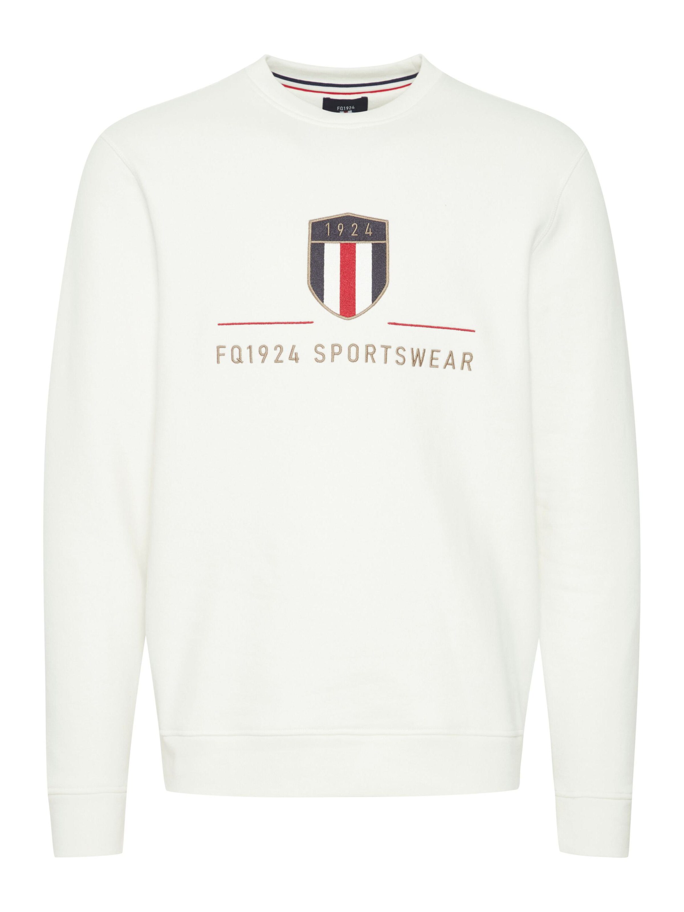 Felpa 'William' di FQ1924 in bianco: frontale
