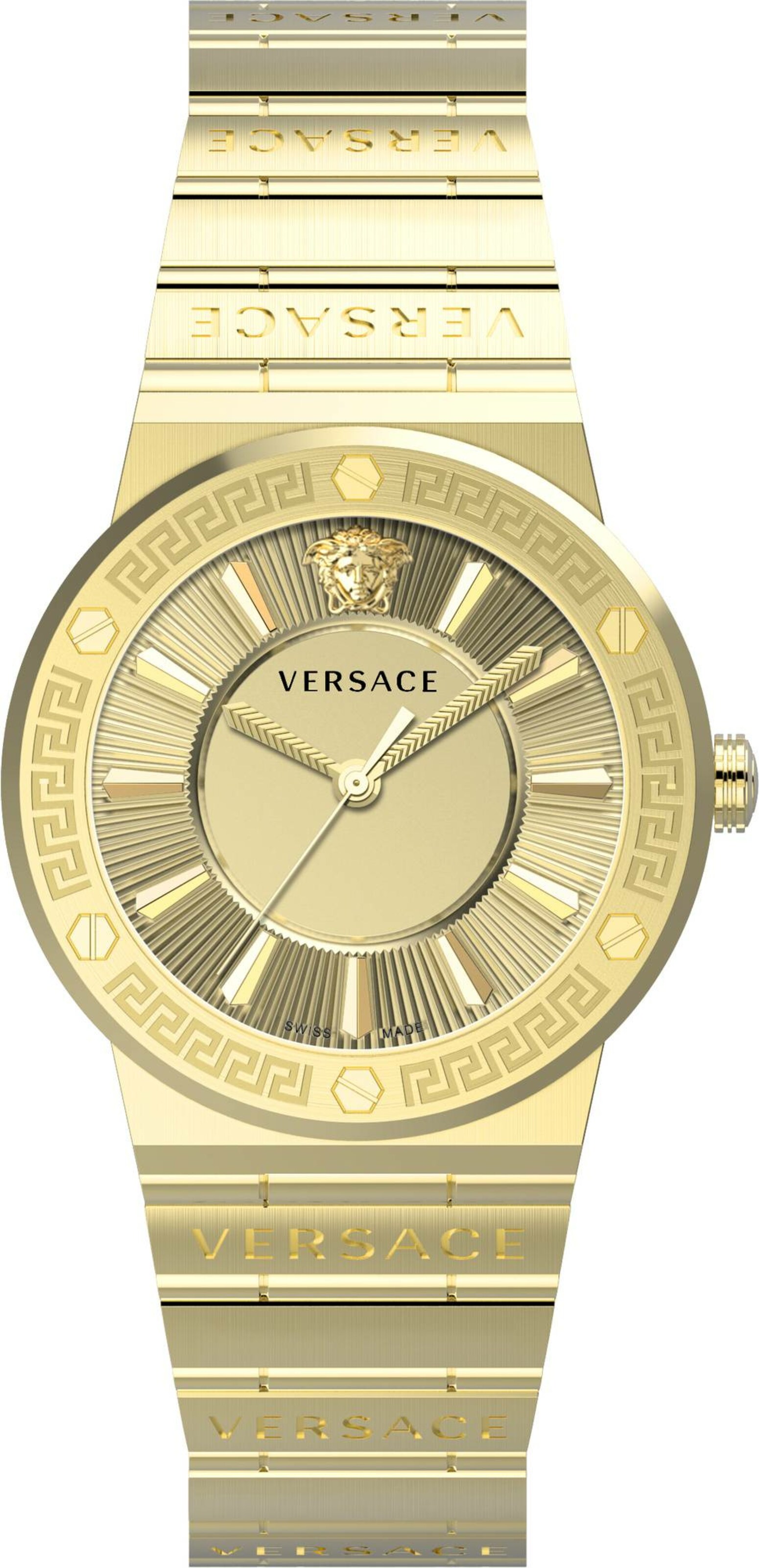 VERSACE Analoog horloge in de kleur Goud, Productweergave
