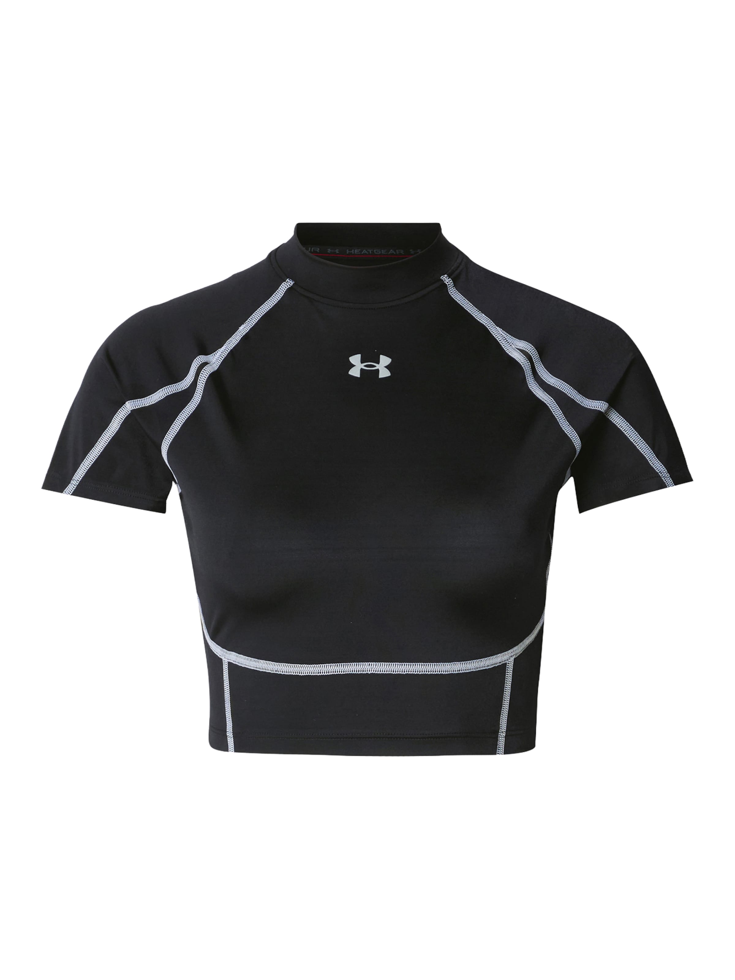 T-shirt fonctionnel 'Elite' UNDER ARMOUR en noir : devant