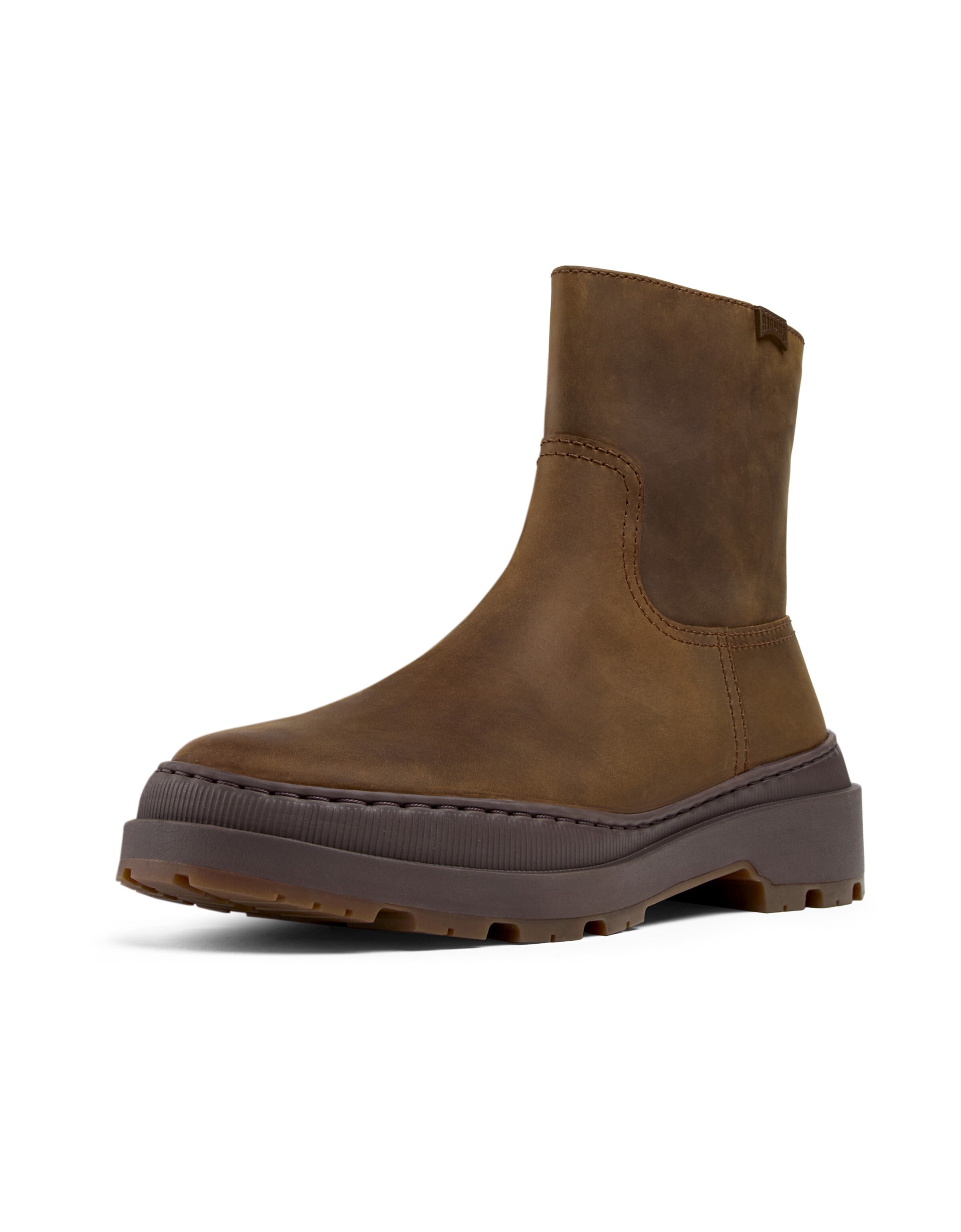 Stivaletto ' Brutus Trek ' di CAMPER in marrone: frontale