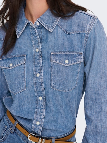 Camicia da donna 'ONLCharlize' di ONLY in blu