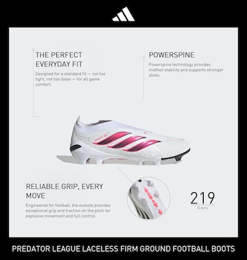 ADIDAS PERFORMANCE Fußballschuh 'PREDATOR LEAGUE' in Weiß