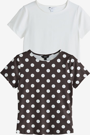 Next Majica u tamno smeđa / bijela, Pregled proizvoda