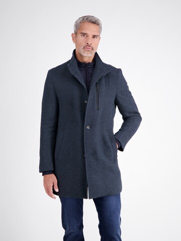 Manteau mi-saison LERROS en bleu : devant