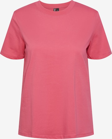Maglietta 'RIA' di PIECES in rosa: frontale