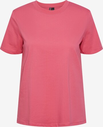 PIECES Shirt 'RIA' in Pink: front