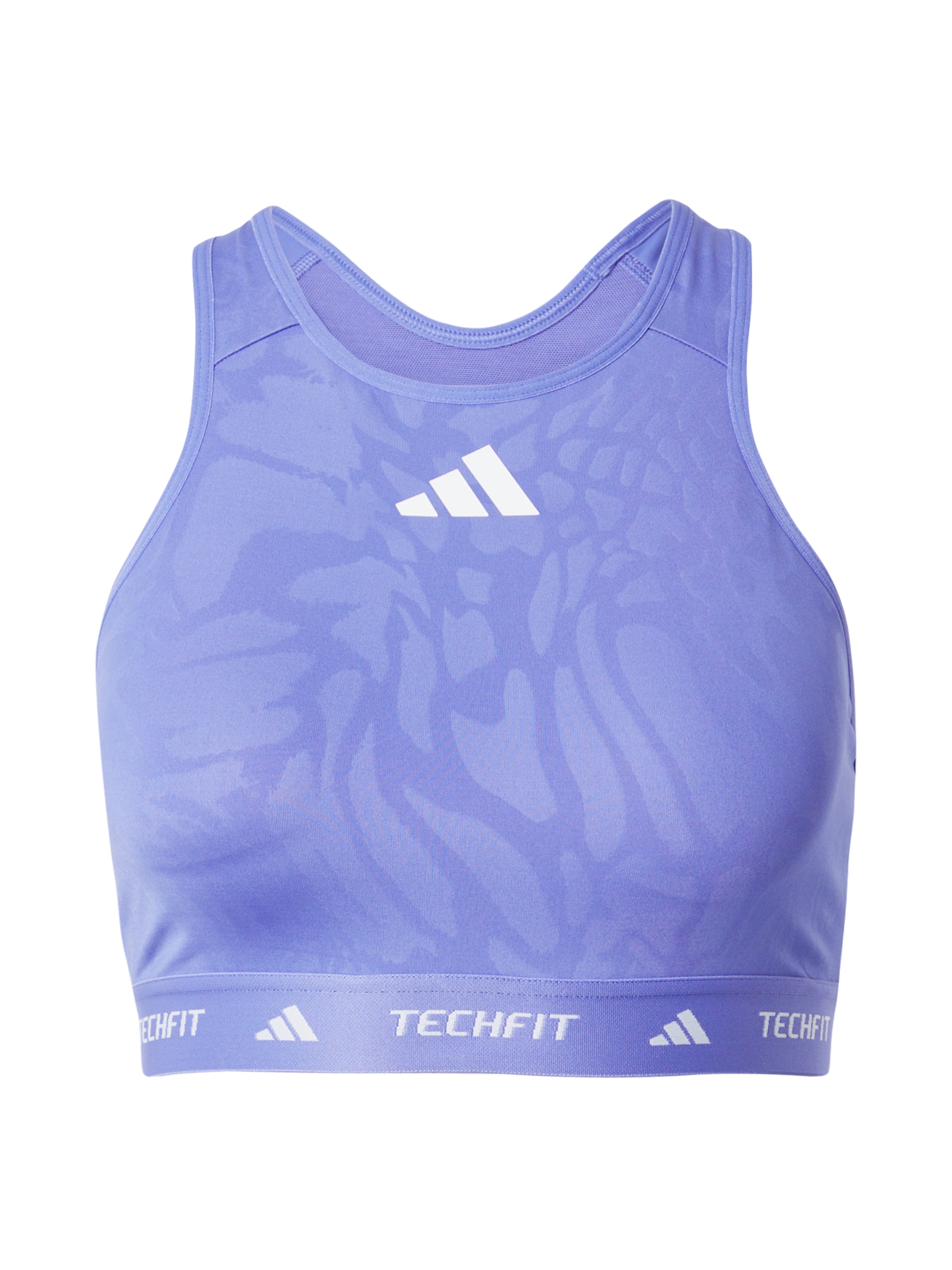 Bustino Reggiseno sportivo di ADIDAS PERFORMANCE in blu: frontale